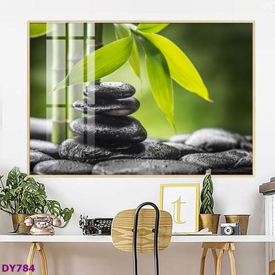 File in trần Tranh trang trí đông y dưỡng sinh spa môi mi DY784 (bản gốc) đại dương