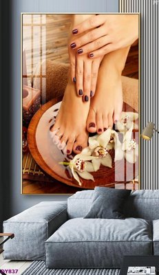 Tải file Tranh trang trí đông y dưỡng sinh spa môi mi DY837 (gốc) in ấn ngay lập tức
