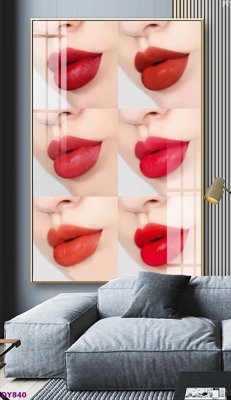 File gốc Tranh trang trí đông y dưỡng sinh spa môi mi DY840 (PSD/TIFF) độ phân giải cao