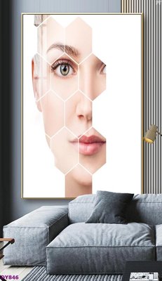 Tải file gốc Tranh trang trí đông y dưỡng sinh spa môi mi DY846 (bản PSD) đầy đủ layer