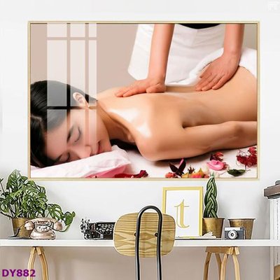 File gốc Tranh trang trí đông y dưỡng sinh spa môi mi DY882 (ảnh chi tiết) để in ấn