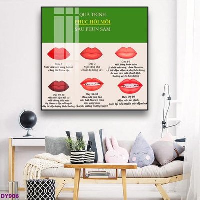 Tải file gốc Tranh trang trí đông y dưỡng sinh spa môi mi DY906 (bản PSD) đầy đủ layer