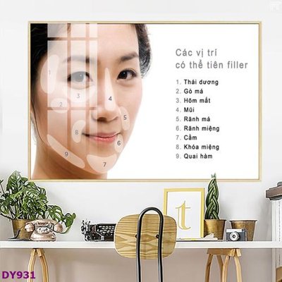 Tải file tranh Tranh trang trí đông y dưỡng sinh spa môi mi DY931 (ảnh gốc) ngay