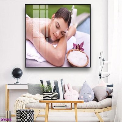 File gốc Tranh trang trí đông y dưỡng sinh spa môi mi DY954 (PNG) không nền chất lượng