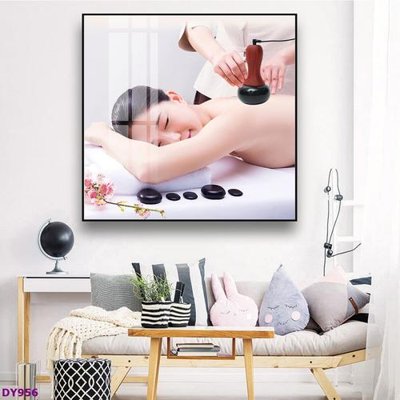 File tranh gốc Tranh trang trí đông y dưỡng sinh spa môi mi DY956 (bản quyền) độc đáo