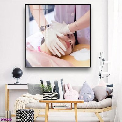 File tranh Tranh trang trí đông y dưỡng sinh spa môi mi DY990 (gốc) chủ đề trừu tượng