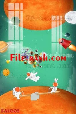 File tranh File gốc in bộ tranh decor treo tráng gương canvas FA1005 (ảnh gốc) không bị mờ