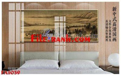 Ảnh gốc File gốc in bộ tranh decor treo tráng gương canvas FA1039 (độ nét cao) in mica