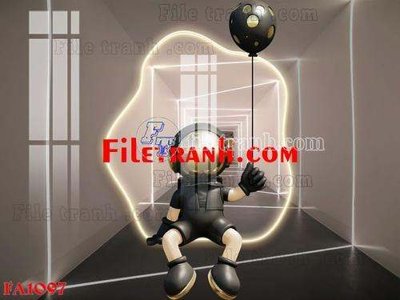 File in ấn File gốc in bộ tranh decor treo tráng gương canvas FA1097 (bản gốc) cao cấp