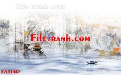 File tranh File gốc in bộ tranh decor treo tráng gương canvas FA1140 (gốc) chủ đề trẻ em