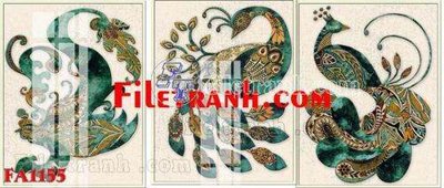 Tải file File gốc in bộ tranh decor treo tráng gương canvas FA1155 (gốc) in ấn chất lượng