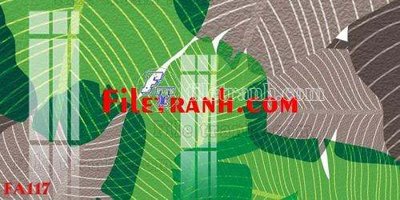 File tranh in trần 3D File gốc in bộ tranh decor treo tráng gương canvas FA117 (ảnh gốc)