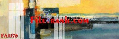 File tranh trang trí File gốc in bộ tranh decor treo tráng gương canvas FA1176 (tải file gốc)