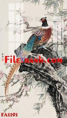 Chi tiết file ảnh File gốc in bộ tranh decor treo tráng gương canvas FA1191 sắc nét