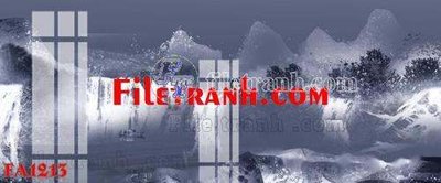 File gốc File gốc in bộ tranh decor treo tráng gương canvas FA1213 (in lụa) họa tiết 3D