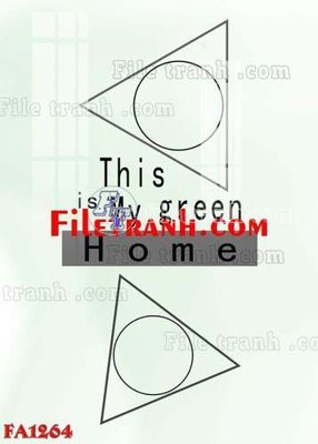 Tải file File gốc in bộ tranh decor treo tráng gương canvas FA1264 (gốc) in trên mọi chất liệu