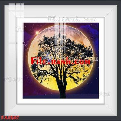 Mua file ảnh gốc File gốc in bộ tranh decor treo tráng gương canvas FA1267 (chất lượng cao)