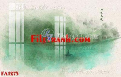 Hình ảnh file gốc in trần nhà File gốc in bộ tranh decor treo tráng gương canvas FA1273