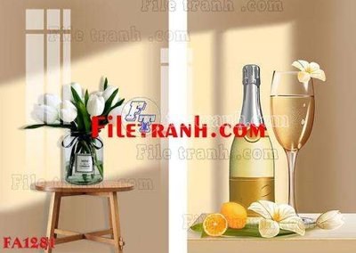 File gốc in ấn File gốc in bộ tranh decor treo tráng gương canvas FA1281 (sẵn sàng tải về)