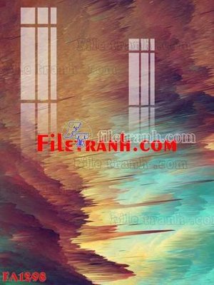 Hình ảnh gốc File gốc in bộ tranh decor treo tráng gương canvas FA1298 (để in khổ lớn)