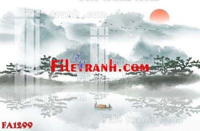 File tranh ảnh gốc File gốc in bộ tranh decor treo tráng gương canvas FA1299 dùng cho in khổ lớn