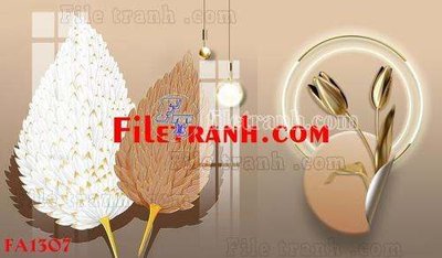 File tranh File gốc in bộ tranh decor treo tráng gương canvas FA1307 (bản gốc) treo phòng ăn