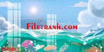 File tranh trang trí File gốc in bộ tranh decor treo tráng gương canvas FA1361 (tải file gốc)