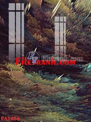 File in trần File gốc in bộ tranh decor treo tráng gương canvas FA1434 (bản gốc) hoa văn