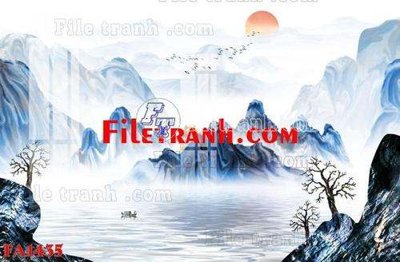 Tải file File gốc in bộ tranh decor treo tráng gương canvas FA1435 (gốc) chủ đề tâm linh