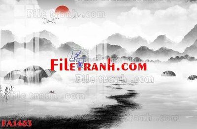 File in lụa File gốc in bộ tranh decor treo tráng gương canvas FA1463 (hoa văn) File gốc in bộ tranh decor treo tráng gương canvas FA1463