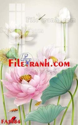 File gốc File gốc in bộ tranh decor treo tráng gương canvas FA1484 (in lụa) chi tiết cao