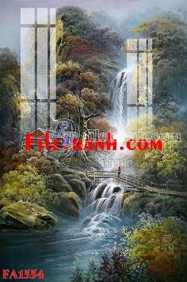 File gốc File gốc in bộ tranh decor treo tráng gương canvas FA1554 (thiết kế) cho in ấn