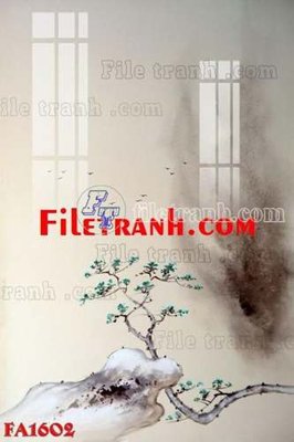 File gốc File gốc in bộ tranh decor treo tráng gương canvas FA1602 (in ấn) màu sắc trung thực