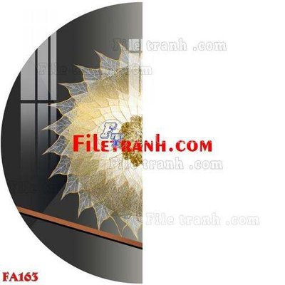 File gốc File gốc in bộ tranh decor treo tráng gương canvas FA163 (in mica) cắt laser