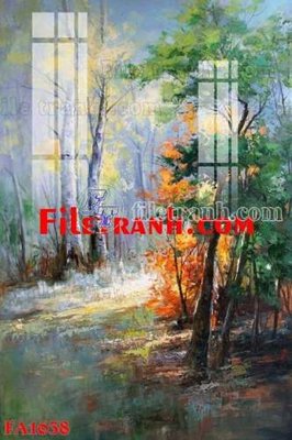File gốc File gốc in bộ tranh decor treo tráng gương canvas FA1638 (in lụa) cao cấp