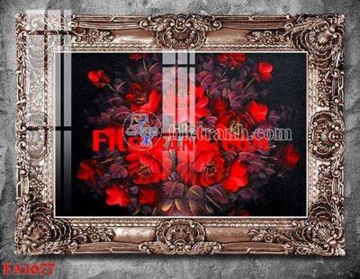 File tranh File gốc in bộ tranh decor treo tráng gương canvas FA1677 (gốc) chủ đề tĩnh vật