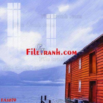 File in ấn File gốc in bộ tranh decor treo tráng gương canvas FA1679 (bản gốc) sắc nét