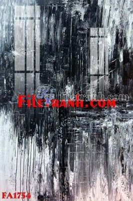 File tranh File gốc in bộ tranh decor treo tráng gương canvas FA1754 (gốc) phong cách tối giản