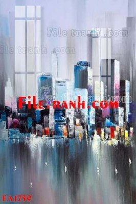 File tranh gốc File gốc in bộ tranh decor treo tráng gương canvas FA1759 (bản quyền) độc đáo