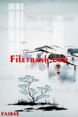 Tải file File gốc in bộ tranh decor treo tráng gương canvas FA1842 (gốc) làm file tranh quảng cáo