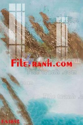 File ảnh gốc File gốc in bộ tranh decor treo tráng gương canvas FA1852 không vỡ nét