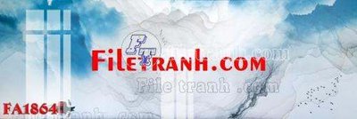 File in ấn File gốc in bộ tranh decor treo tráng gương canvas FA1864 (bản gốc) sắc nét