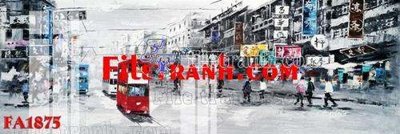 File tranh trang trí File gốc in bộ tranh decor treo tráng gương canvas FA1875 (file gốc)