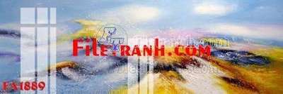 File tranh File gốc in bộ tranh decor treo tráng gương canvas FA1889 (bản gốc) trang trí văn phòng