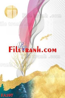 Tải file File gốc in bộ tranh decor treo tráng gương canvas FA197 (gốc) in ấn chất lượng