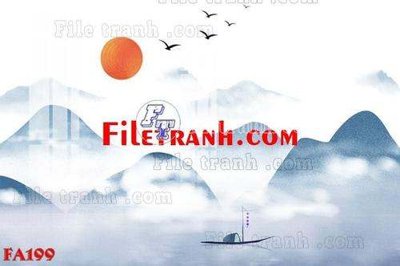 File tranh File gốc in bộ tranh decor treo tráng gương canvas FA199 (ảnh gốc) độc quyền