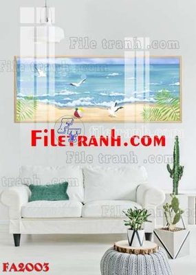 File gốc File gốc in bộ tranh decor treo tráng gương canvas FA2003 (cho in ấn) từ kho Filetranh