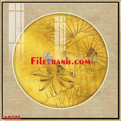 File gốc File gốc in bộ tranh decor treo tráng gương canvas FA2033 (dành cho quảng cáo)
