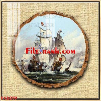 File in mica File gốc in bộ tranh decor treo tráng gương canvas FA2079 (bản gốc) làm vách ngăn