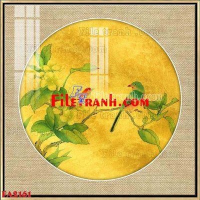 Ảnh gốc File gốc in bộ tranh decor treo tráng gương canvas FA2161 (nét căng) in mica